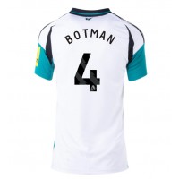 Newcastle United Sven Botman #4 Replica Away Shirt Ladies 2024-25 Short Sleeve